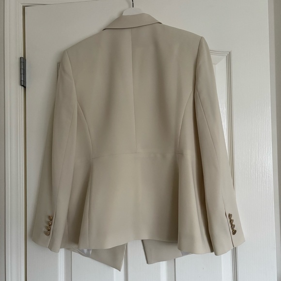 Cream blazer NWOT. - Picture 4 of 5